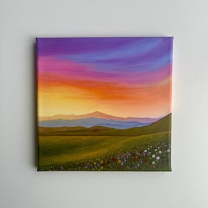 Meadow Dreams - Original 20x20 Acrylic Painting