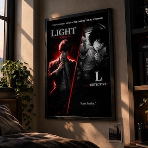 Death Note L Poster - Etsy