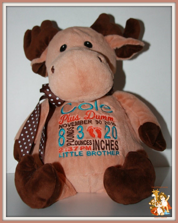 baby moose stuffed animal