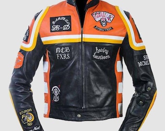 映画「ハーレーダビッドソン＆マルボロマン」のカスタムレザー