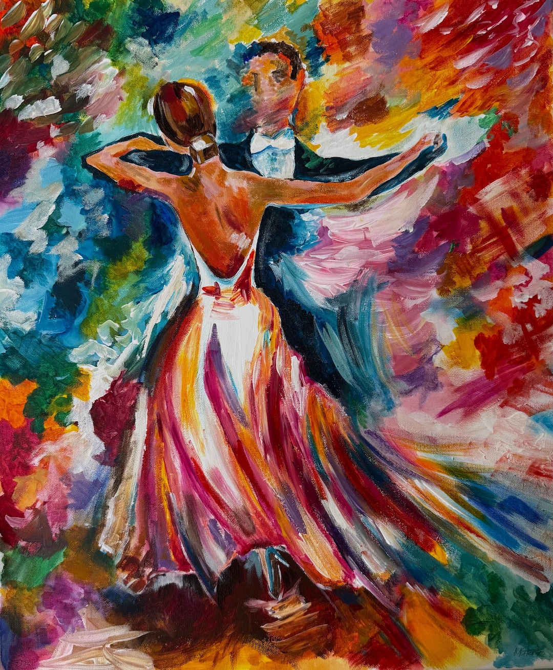 Dancing Colours - Etsy