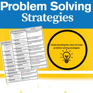Math Problem Solving Strategy Guide