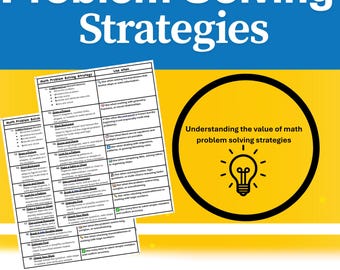Math Problem Solving Strategy Guide