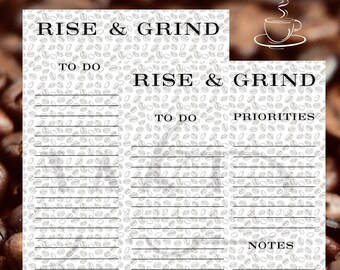 Rise & Grind TO DO List