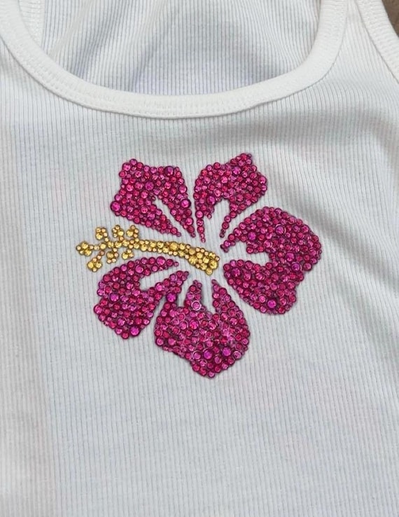 新品 HIBISCUS OG LABEL CROPPED TANK TOP Hibiscus Tank Top – Off Tropic