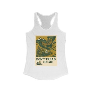 Don&#39;t Tread on Me - Outdoor Adventure Racerback Tank