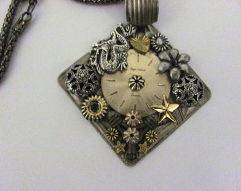 Awesome steampunk necklace