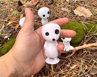 森の精霊コダマの置物 5体セット | スタジオジブリ風インテリア