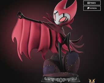 Nightmare King Grimm Miniature (Volition’s Ver.) | Hollow Knight 16K Resin Scale Figure | Hand-Painted or DIY Unpainted