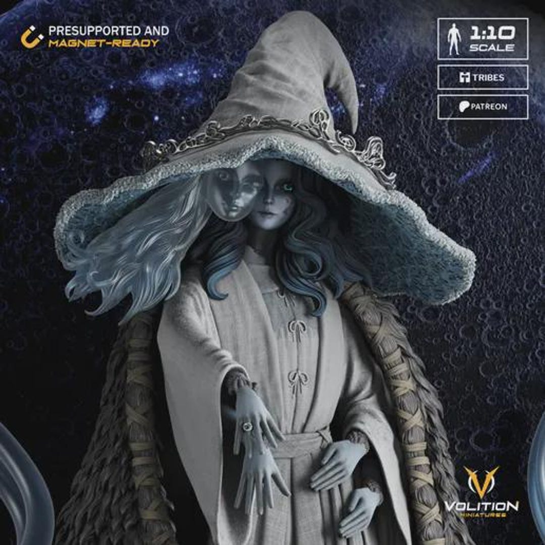 Ranni the Witch Figure - Elden Ring Fan Art Statue - Handcrafted ...