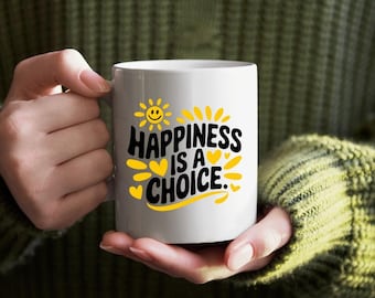 Design della tazza con citazioni motivazionali