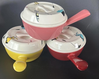 Mini marmite Caldor vintage, design années 50