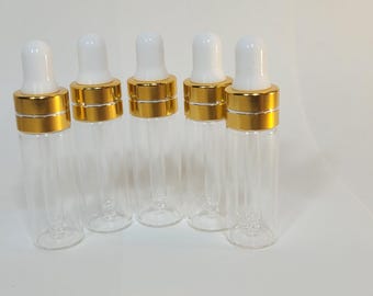 Glass dropper bottle 5 ml