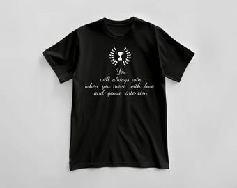 Motivational Quote T-Shirt: 100% Cotton, Soft Touch