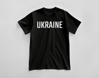 T-shirt Ukraine : Soft 100% Cotton,  Modern Fit