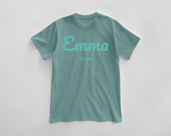 Custom Name T-Shirt: Soft Cotton, Personalized Gift