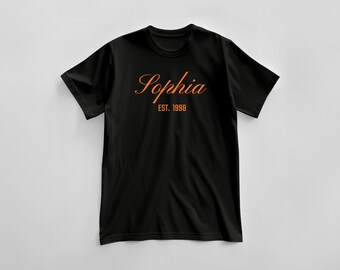 Custom Name T-Shirt: Soft Cotton, Personalized Gift