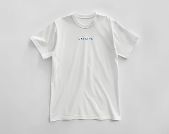 T-shirt with print "Ukraine"