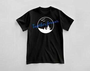 T-shirt "Together forever"  Cotton 100%