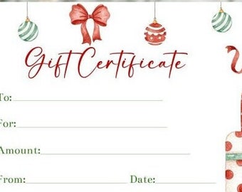 Street Bauble Gift Certificate