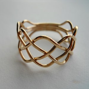 Braid Ring 14k Gold Filled