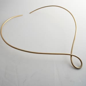 Choker Collar V Necklace 14k Gold Filled