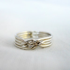 Puzzle Ring - 925 Sterling Silver