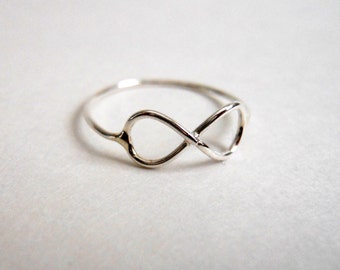 Infinity Ring Sterling Silver