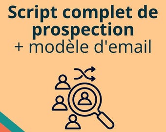 完全な見込み客開拓スクリプトとメールテンプレート
