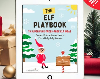 E-book z aktywnościami dla elfów – 75 pomysłów, gier i materiałów do druku bez stresu (wersja cyfrowa do pobrania)