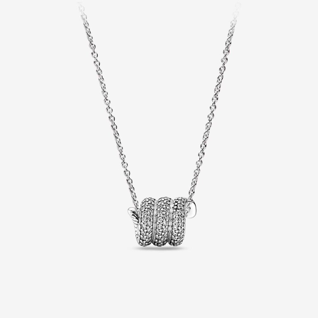 LOLIAS 2 PCS Collana Argento 925 Donna Collana Multifilo Collana Girocollo Regolabile Collane CZ Punto Luce Catenina Argento Oro Rosa