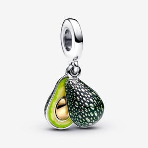 pandora avocado double dangle charm