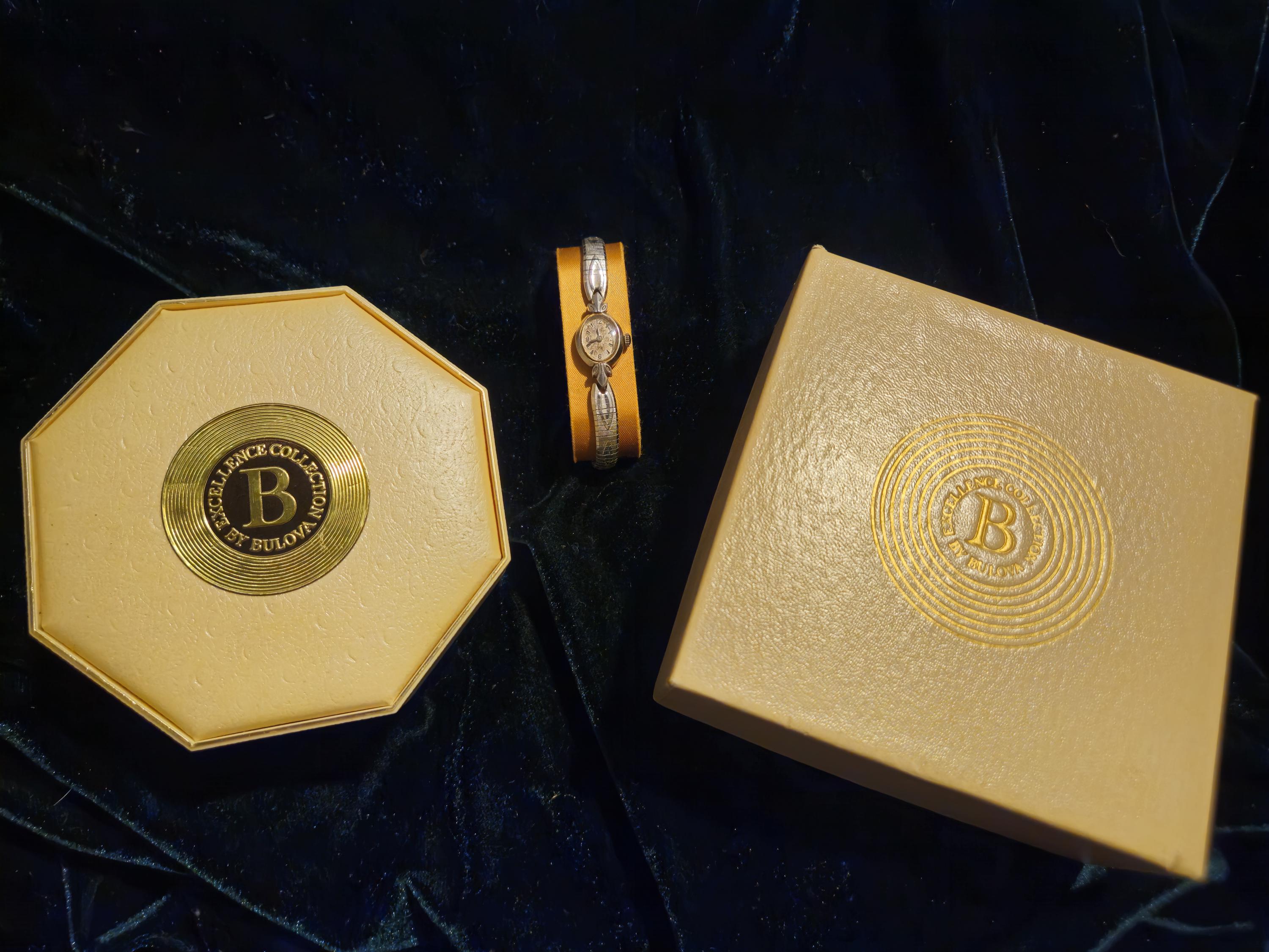 Présentoir De Boutique Lumineux Vintage Bulova - Objet De Décoration Rétro - Occasion
