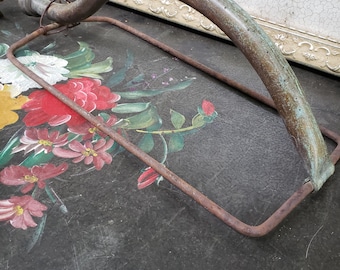 Antique lawn sprinkler copper 1920s arched Pearson lawn garden water sprayer 18"