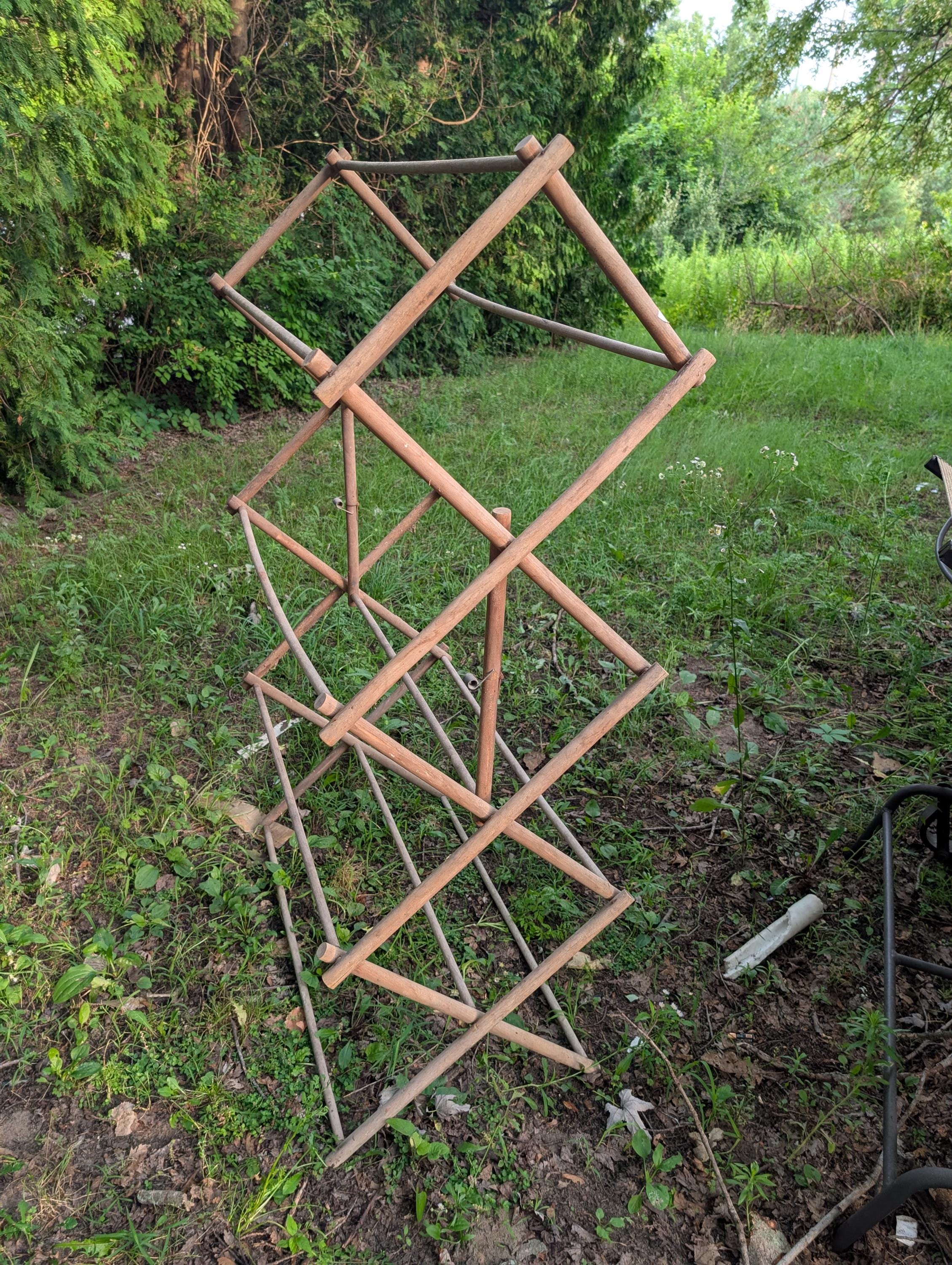 Antique Folding Rack - Etsy