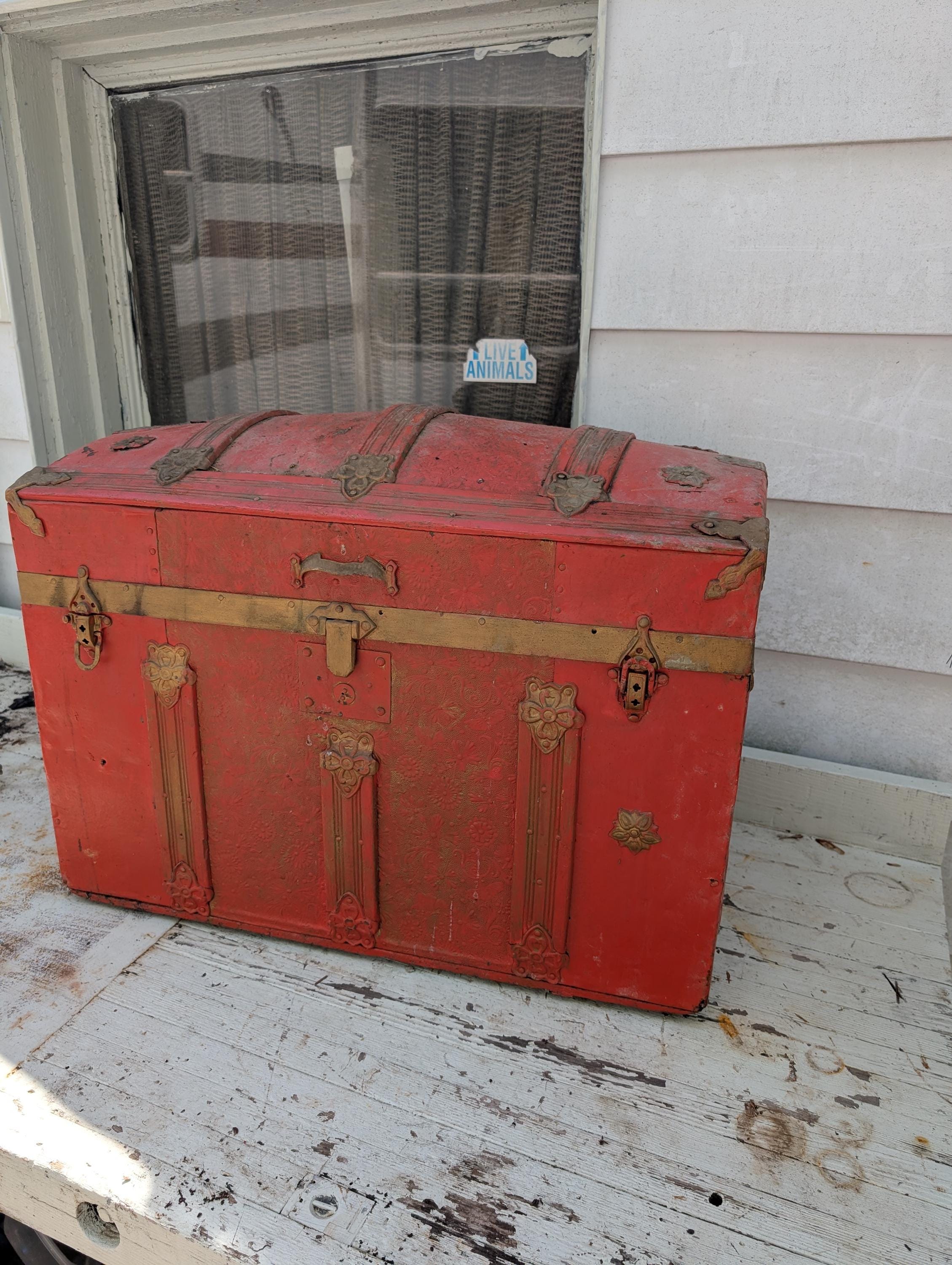 1920s steamer trunk - Etsy 日本