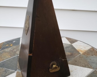 Metronome De Maeizel Hollande Angle Terre Amerique Belgique Wind Up Music rare France 1900