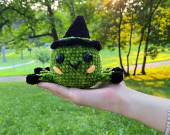 Amigurumi-Häkelanleitung für eine Spinne (PDF) | Plüschspinne für Halloween | Gehäkeltes Spinnen-Spielzeug | Gotisches Häkelplüschtier