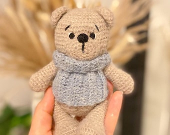 Padrão de crochê para ursinho de pelúcia amigurumi: brinquedo de pelúcia em PDF (download digital)