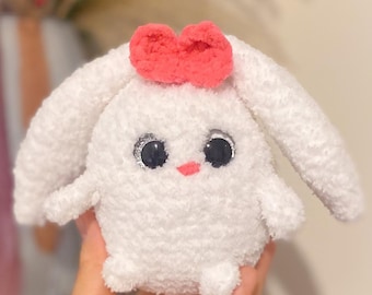 Crochet Pattern Amigurumi Plush Bunny: Stuffed Toy Pattern PDF (Digital Download)