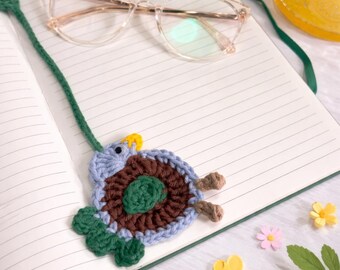 Crochet Pattern Bird Bookmark | Digital Download  Handmade Book Accessory