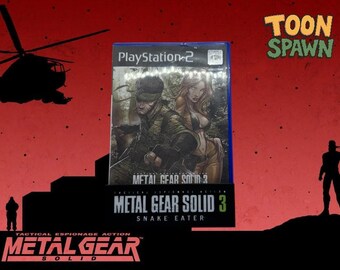 Metal Gear Solid 3 Snake Eater Game Stand Playstation 2 & 5