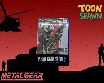 Metal Gear Solid 2 Game Stand Playstation 2