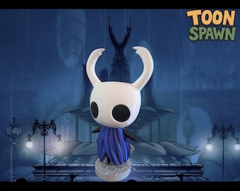 3D Printed Hollow Knight Figurine | Fan-Made Knight Statue | Gaming Collectible | Gamer Gift | Indie Game Decor | Desk Display