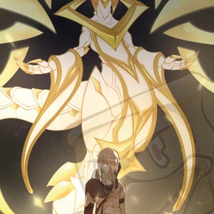 Vlow Ren Eva and Asterix Art Print