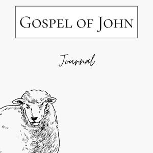 Gospel of John Bible Journal