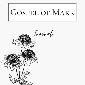 Gospel of Mark Bible Journal