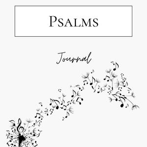 Psalms Bible Journal