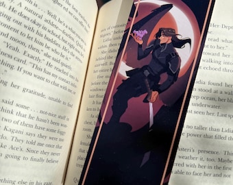 Hunt Athalar Bookmark: Crescent City Booktok Novel Art
