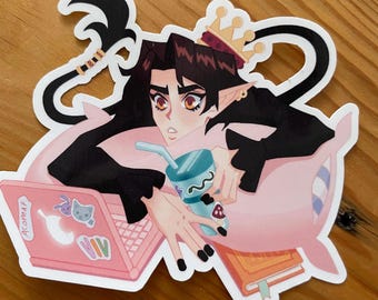 Cardan Greenbriar Sticker, Folk of the Air Laptop Decal
